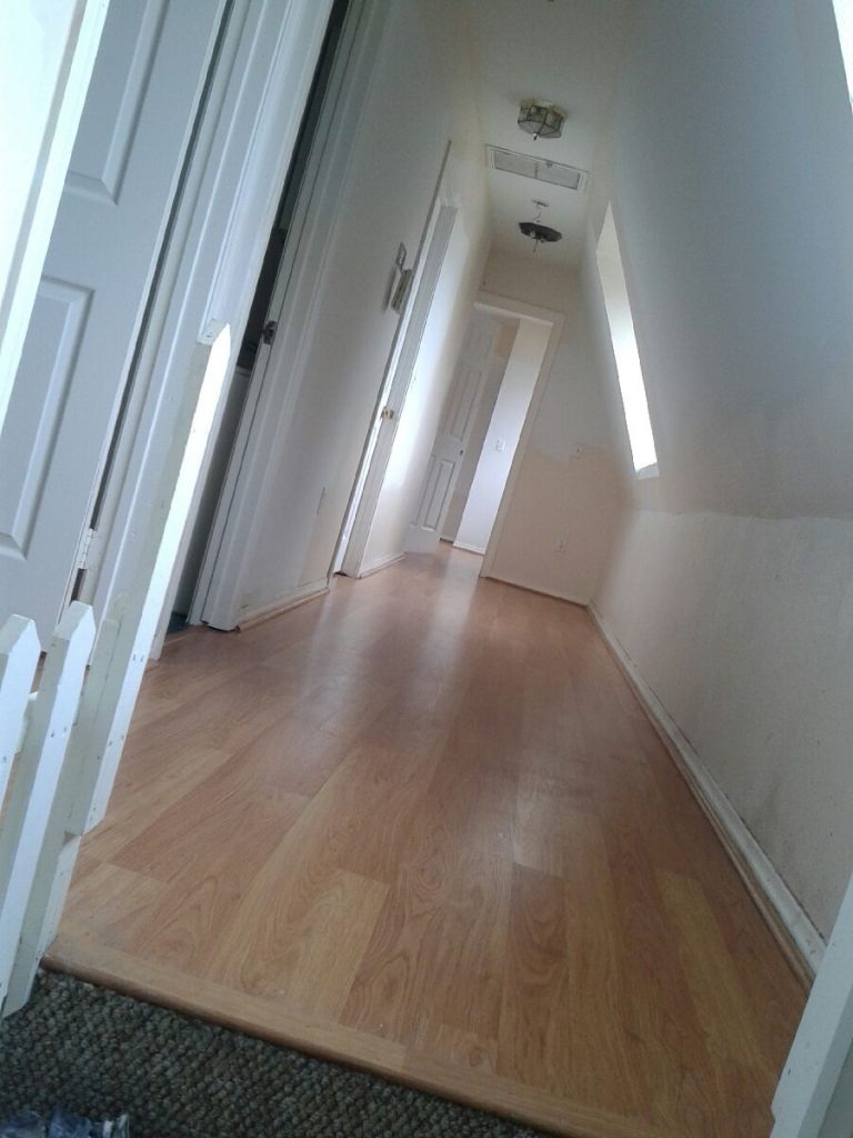 remove graffiti from wooden floor