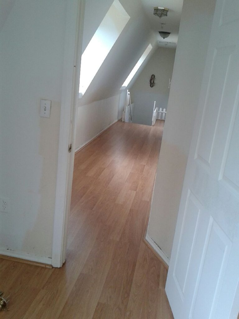 remove graffiti from wooden floor