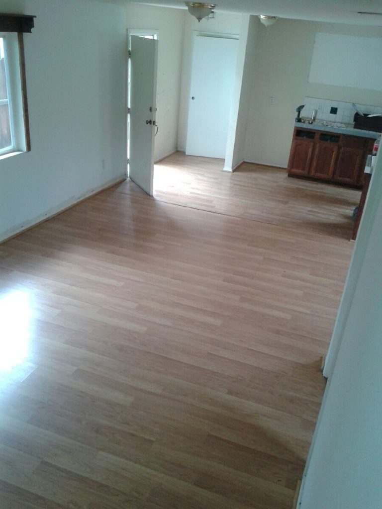 remove graffiti from wooden floor