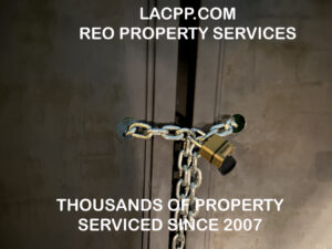reo property services Los Angeles 
