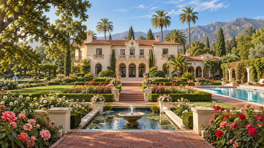 Singer Mansion property preservation project in Glendora, California